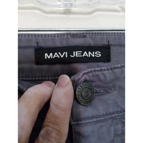 COPY - Mavi Twill Jeans Men's Gray Zack Straight Leg 33 - Picture 3 of 14